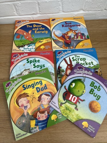 X30 books songbirds phonics - books,