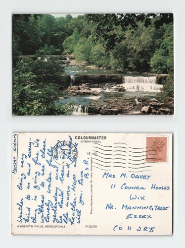 Postcard aysgarth falls - -,