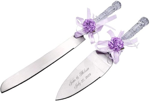 Custom wedding cake knife - cake,