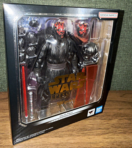 Figuarts darth maul figure - s.h.figuarts,