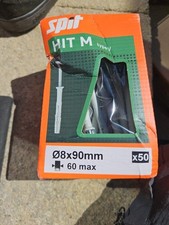 spit hit hammer fixing m type V 8 X 90mm fixings X50