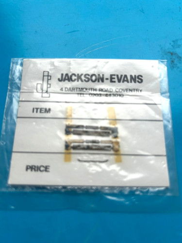 New jackson evans - name, plates