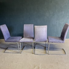 4 x Vintage Chrome mid century