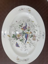 Coalport Paradise Serving Platter Large Oval 15.5” 39cm X 11.5” 29cm