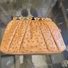 Judith Leiber Ostrich Leather