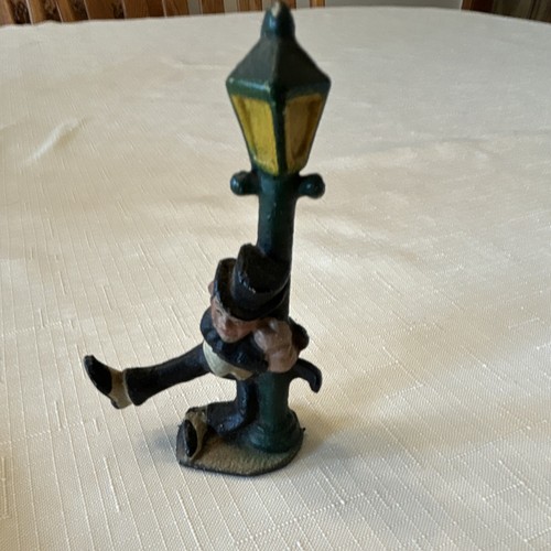 Vintage cast iron figurine - cast,