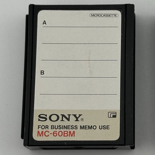 Vintage sony microcassette - vintage,