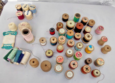 A Lot Of Vintage Cotton Reels