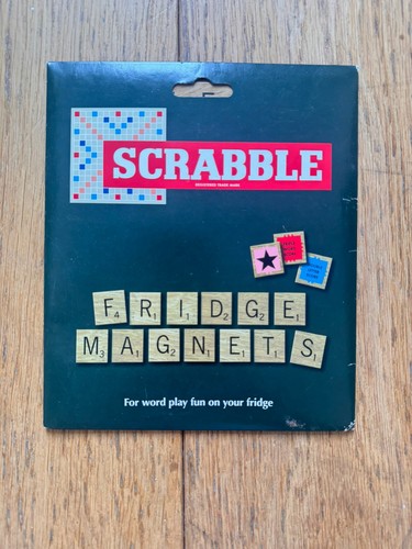 Scrabble fridge magnets - scrabble,