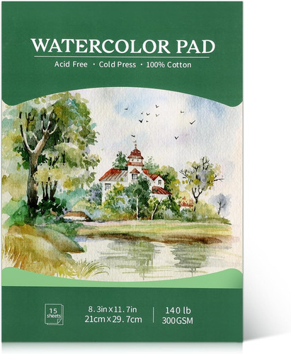 New watercolour paper - paper, pad