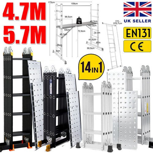 Folding ladder aluminium - folding,