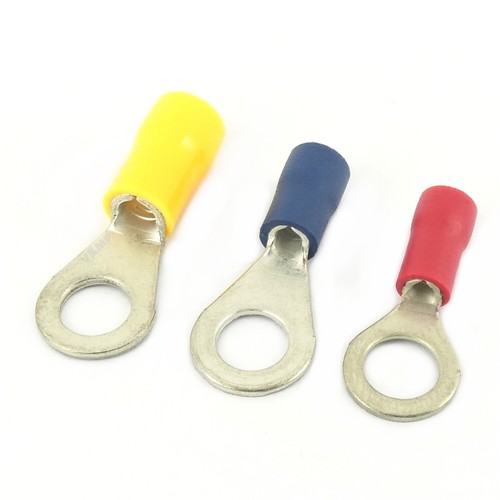 Insulated ring crimp terminals - crimp,