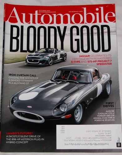 Automobile magazine october - magazine,