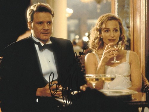 Colin firth hand signed - hand,