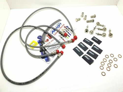 Brake hose kit front and - front, rear
