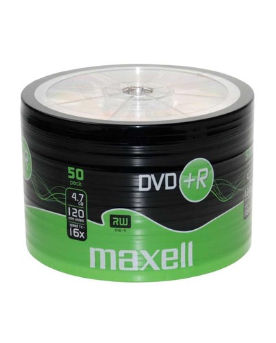 Maxell dvd blank discs - discs, 4.7gb