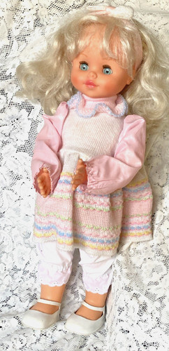 1980s ceccon bambole doll with - 1980s,