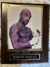 Marvin Hagler Autographed