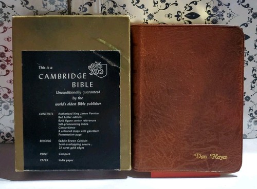 Cambridge kjv leather - cambridge,