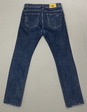 GUCCI BLACK CAT JEANS - SLIM FIT - BLUE DENIM - Men's Size 34" Waist - Leg 31"