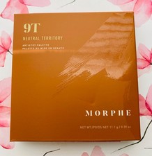 Morphe 9T Neutral Territory Artistry Palette, 9 Shades - 11.1g, Boxed, Unopened