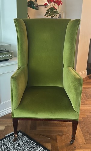 Antique green velvet - antique,