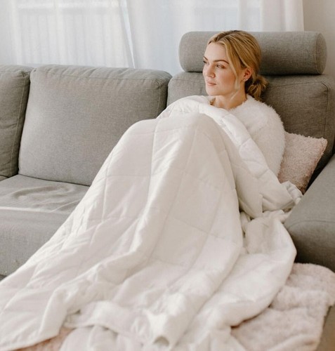 5kg weighted cotton blanket - 5kg,