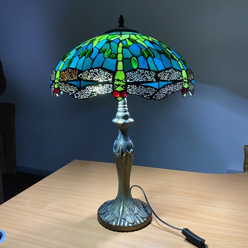 Tiffany table lamp 16inch - table,