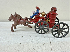 Vintage Cast Iron Horse Drawn