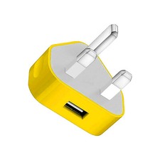 UK 3-Pin Mains Wall Plug 1.0A