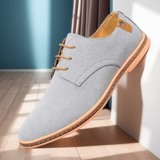New Mens Leather Smart Casual