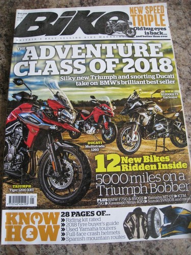 Bike guide may 2018 triumph - may,