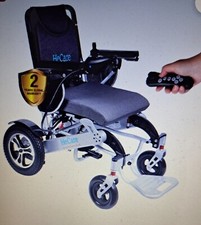 HECARE Lightweiht Electric Wheelchair Instant Folding 24Kg 4Mph