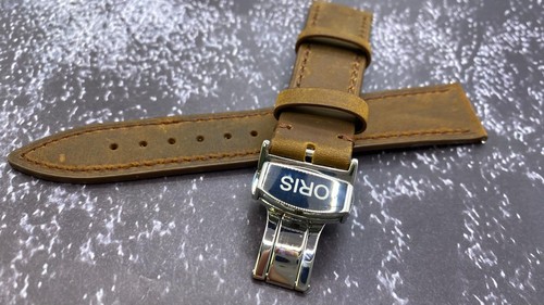 Oris brown leather strap - oris,
