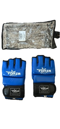 Mma gloves leather medium - leather,