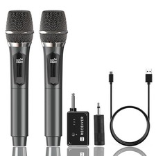 Microphone Wireless, Dual