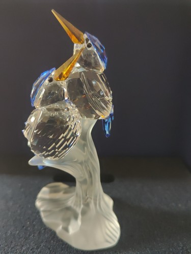 Swarovski crystal kingfishers - swarovski,