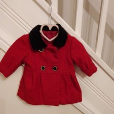 Red Baby Coat with Velvet