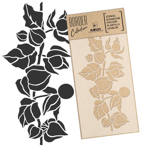 Reusable stencil border - reusable,