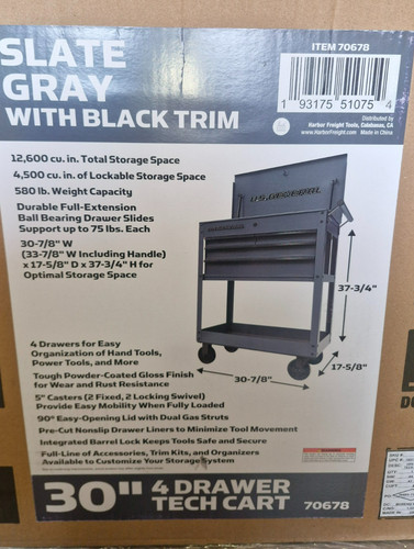 Drawer tech cart - 4,
