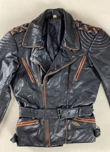 Vintage richa leather biker - richa,