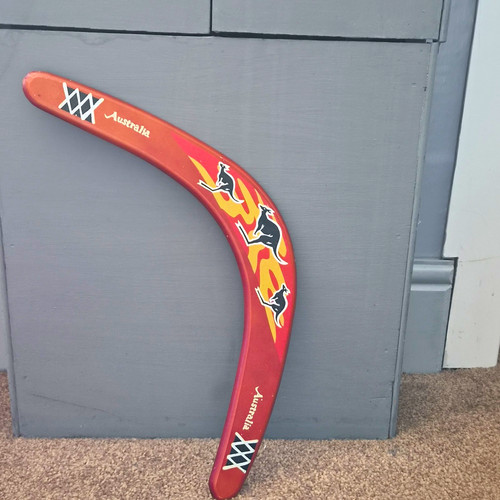 Wooden traditional boomerang - wooden,