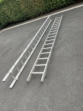 Aluminium Double Extension Ladders - 2 x 4.5m extends to 8m