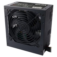 Black 500W ATX Computer PC PSU Power Supply Unit 500 Watt 120MM Silent Fan UK
