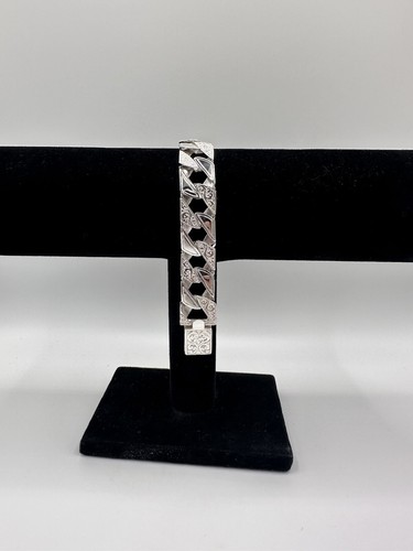 Sterling silver gents bracelet - gents,