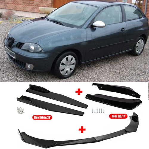 Black side skirts rear - side, skirts+rear