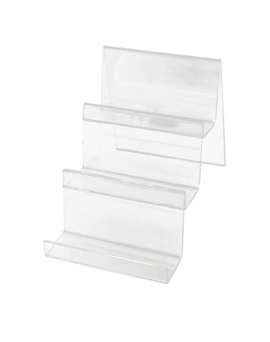 Acrylic clear display risers - clear,