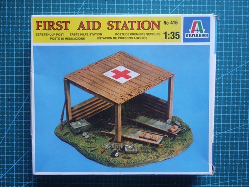 First aid station - 1/35, italeri