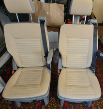 2x VW T5 T6 California Caravelle Multivan Swivel Sliding Seats middle row