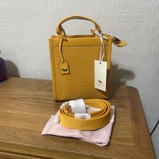 RADLEY LONDON ALBA PLACE MINI LOGO CROSSBODY MULTIWAY BAG YELLOW BUTTERCUP BNWT 